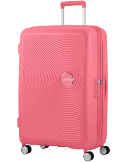 Soundbox 4-wheel 77cm large Spinner Expandable suitcase Bass Black