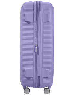 Soundbox 4-wheel 77cm large Spinner Expandable suitcase Bass Black