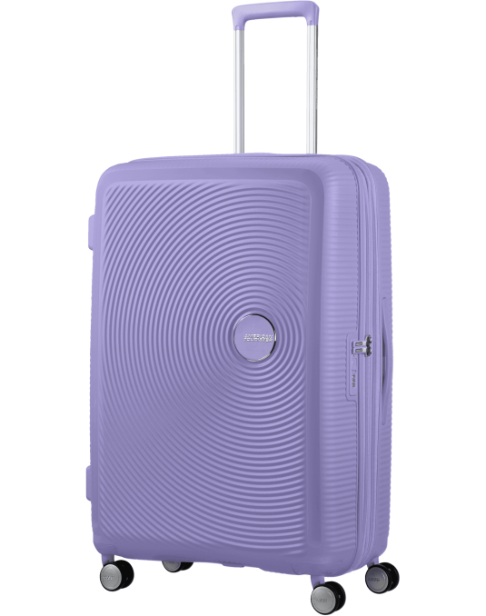 Soundbox 4-wheel 77cm large Spinner Expandable suitcase Bass Black