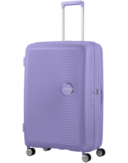 Soundbox 4-wheel 77cm large Spinner Expandable suitcase Bass Black