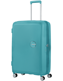 Soundbox 4-wheel 77cm large Spinner Expandable suitcase Bass Black