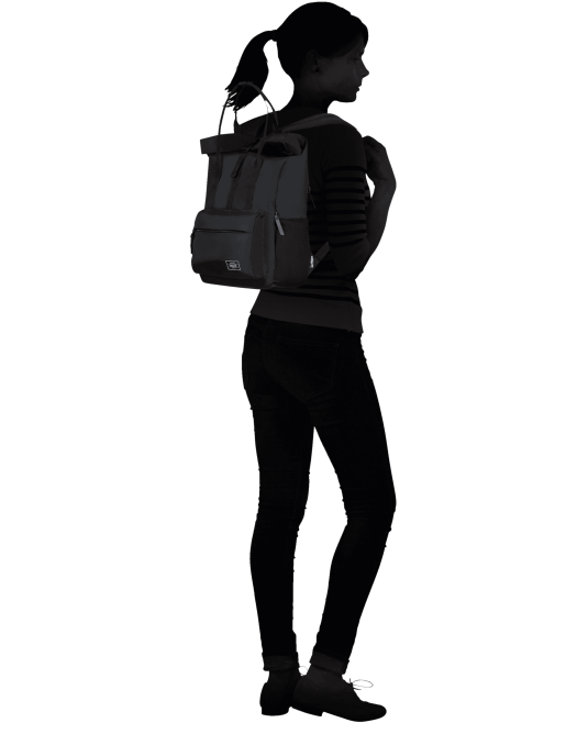 URBAN GROOVE | Tote Backpack 15.6''| Black |