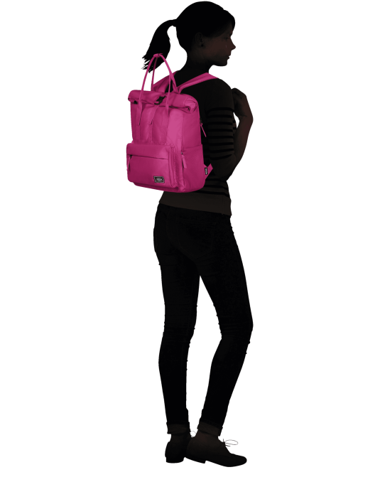 URBAN GROOVE | Tote Backpack 15.6''| Deep Orchid |
