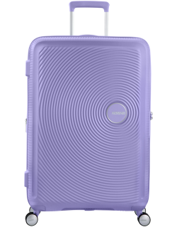 Soundbox 4-wheel 77cm large Spinner Expandable suitcase Bass Black