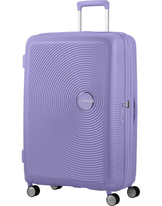 Soundbox 4-wheel 77cm large Spinner Expandable suitcase Bass Black