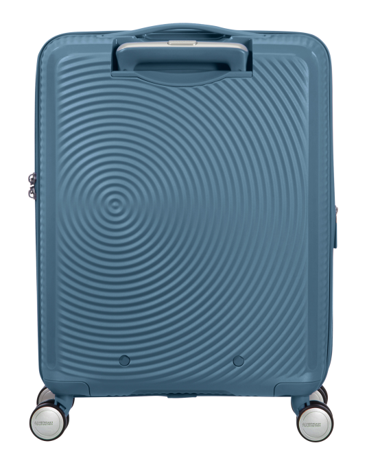 Soundbox 4-wheel cabin baggage Spinner Expandable suitcase 55x40x20/23cm Bass Black