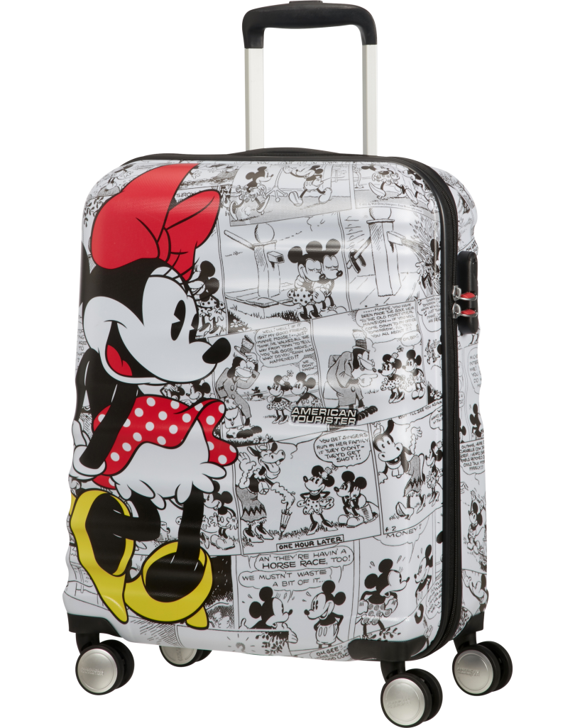 Wavebreaker Disney 4-wheel cabin baggage Spinner suitcase 55x40x20cm Donald Duck