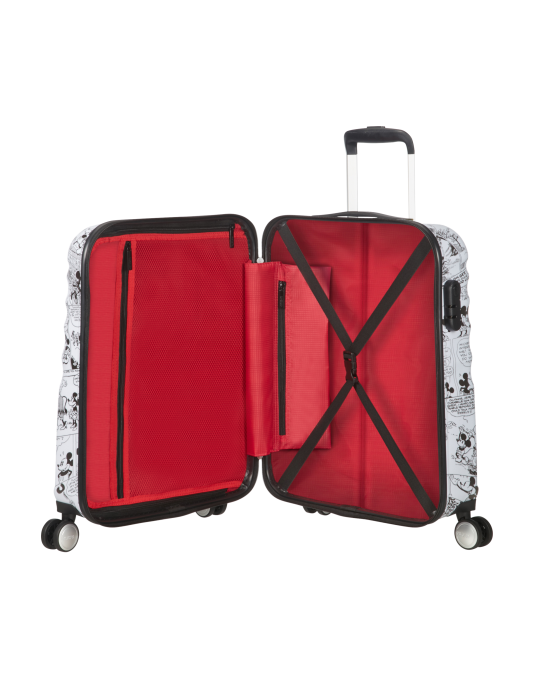 Wavebreaker Disney 4-wheel cabin baggage Spinner suitcase 55x40x20cm Donald Duck