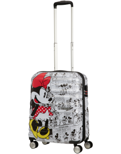 Wavebreaker Disney 4-wheel cabin baggage Spinner suitcase 55x40x20cm Donald Duck