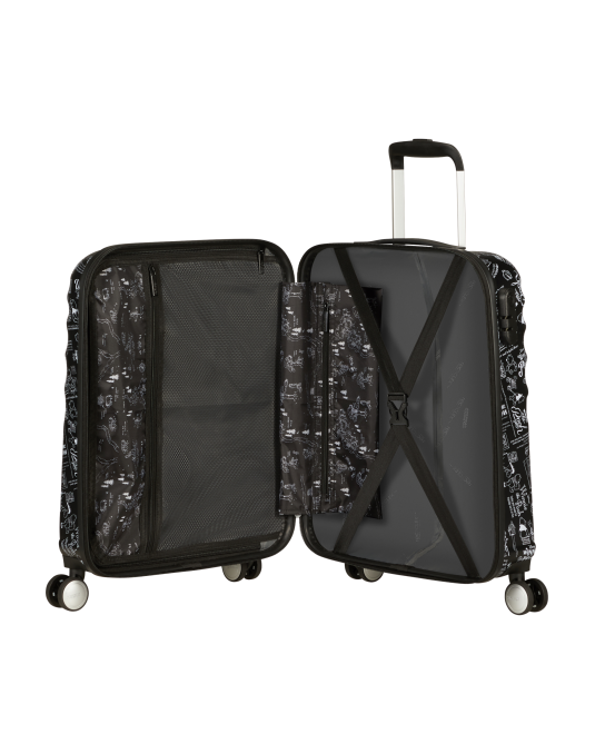 Wavebreaker Disney 4-wheel cabin baggage Spinner suitcase 55x40x20cm Donald Duck