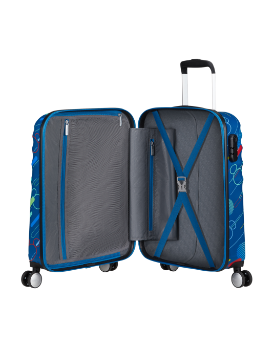 Wavebreaker Disney 4-wheel cabin baggage Spinner suitcase 55x40x20cm Donald Duck