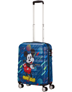 Wavebreaker Disney 4-wheel cabin baggage Spinner suitcase 55x40x20cm Donald Duck