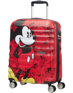 Wavebreaker Disney 4-wheel cabin baggage Spinner suitcase 55x40x20cm Donald Duck