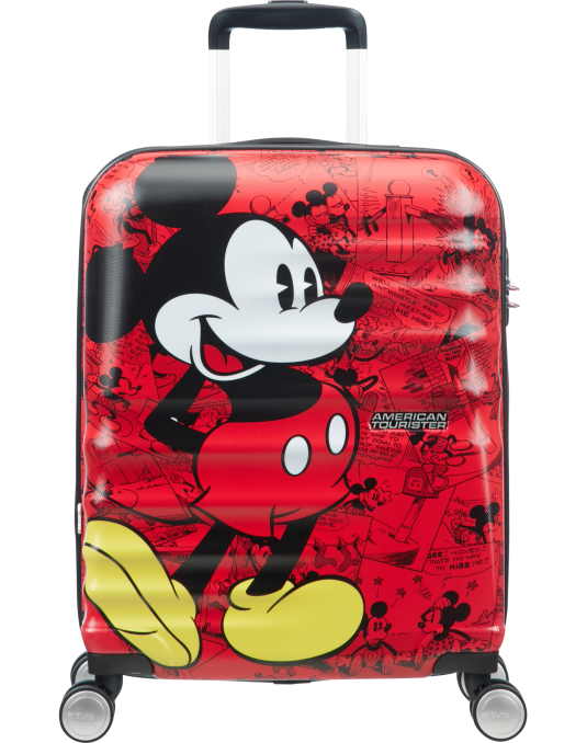 Wavebreaker Disney 4-wheel cabin baggage Spinner suitcase 55x40x20cm Donald Duck