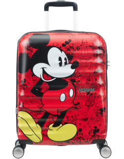 Wavebreaker Disney 4-wheel cabin baggage Spinner suitcase 55x40x20cm Donald Duck