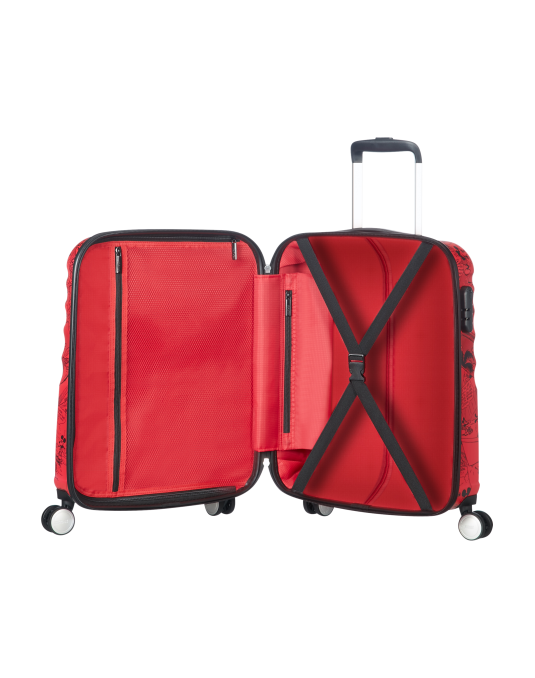 Wavebreaker Disney 4-wheel cabin baggage Spinner suitcase 55x40x20cm Donald Duck