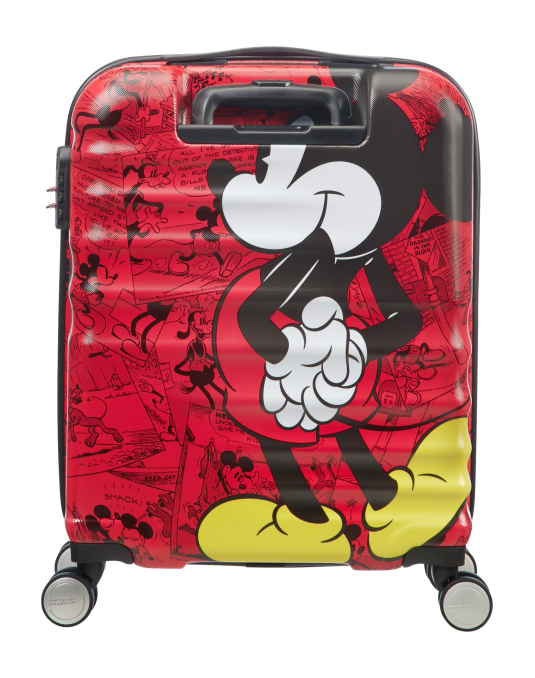 Wavebreaker Disney 4-wheel cabin baggage Spinner suitcase 55x40x20cm Donald Duck
