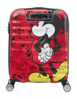 Wavebreaker Disney 4-wheel cabin baggage Spinner suitcase 55x40x20cm Donald Duck