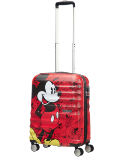 Wavebreaker Disney 4-wheel cabin baggage Spinner suitcase 55x40x20cm Donald Duck