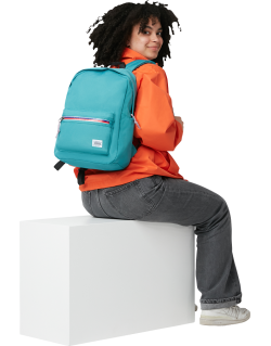 Upbeat | Backpack Zip | Agua Green |