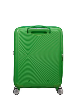 Soundbox 4-wheel cabin baggage Spinner Expandable suitcase 55x40x20/23cm Bass Black