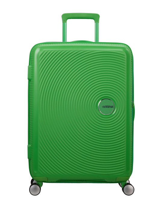 Soundbox 4-wheel 67cm medium Spinner Expandable suitcase Bass Black
