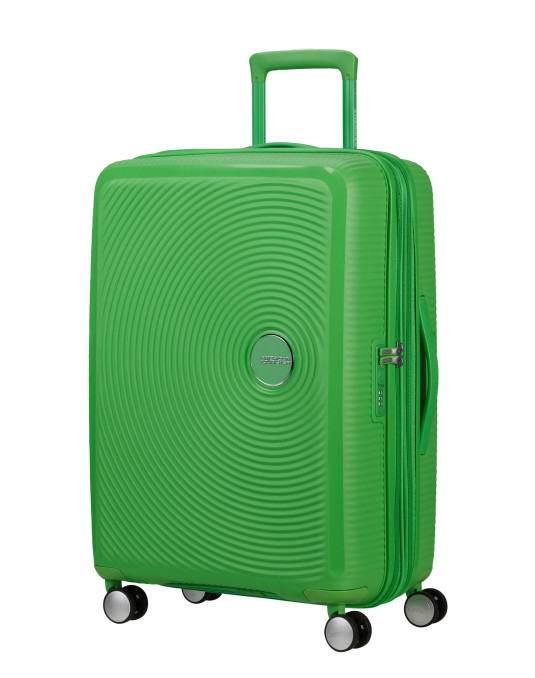 Soundbox 4-wheel 67cm medium Spinner Expandable suitcase Bass Black