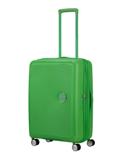 Soundbox 4-wheel 67cm medium Spinner Expandable suitcase Bass Black