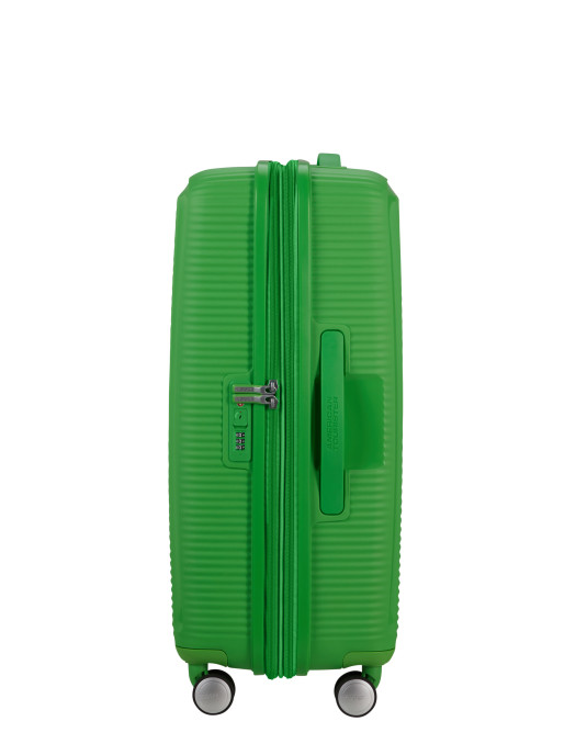 Soundbox 4-wheel 67cm medium Spinner Expandable suitcase Bass Black