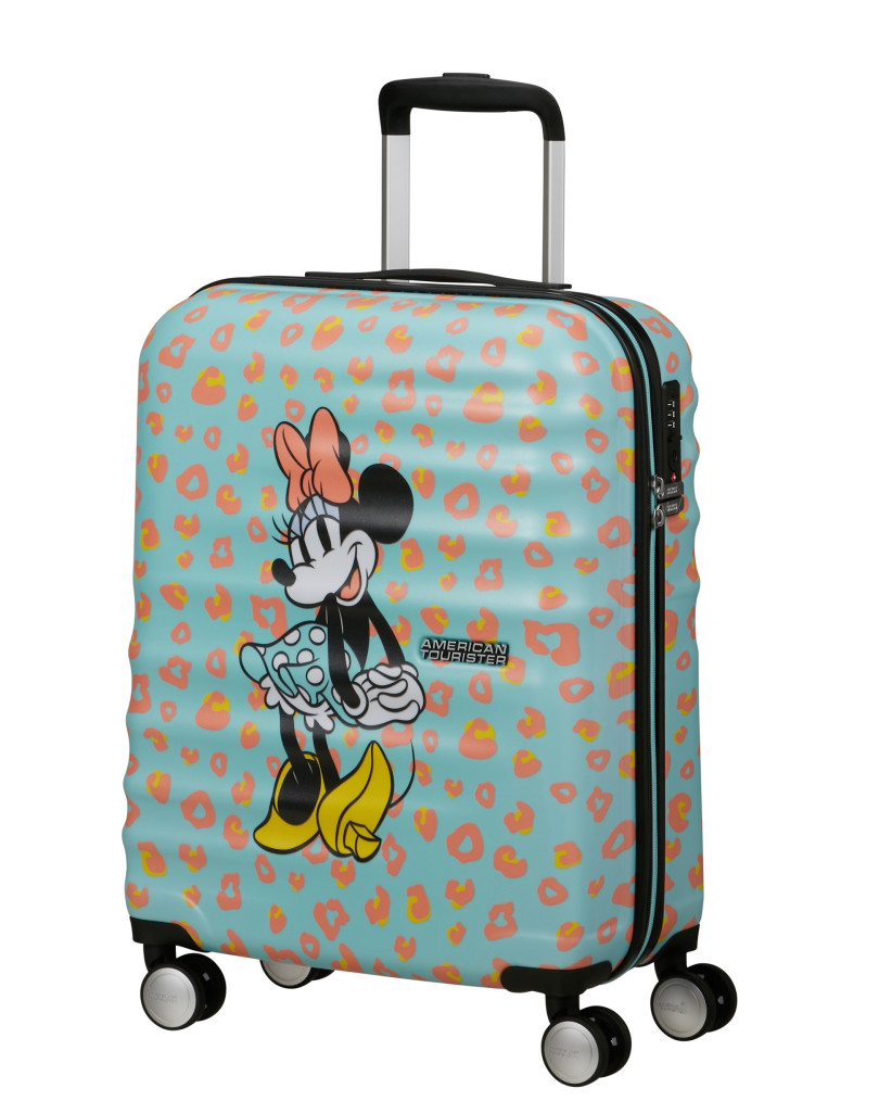 Wavebreaker Disney 4-wheel cabin baggage Spinner suitcase 55x40x20cm Donald Duck