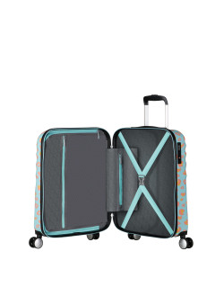 Wavebreaker Disney 4-wheel cabin baggage Spinner suitcase 55x40x20cm Donald Duck
