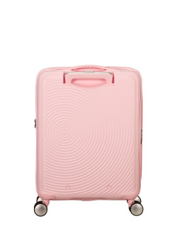 Soundbox 4-wheel cabin baggage Spinner Expandable suitcase 55x40x20/23cm Bass Black