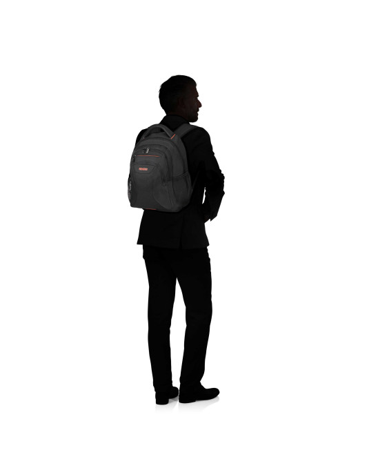 At Work Laptop Backpack 33.8-35.8cm/13.3-14.1&#8243; Black