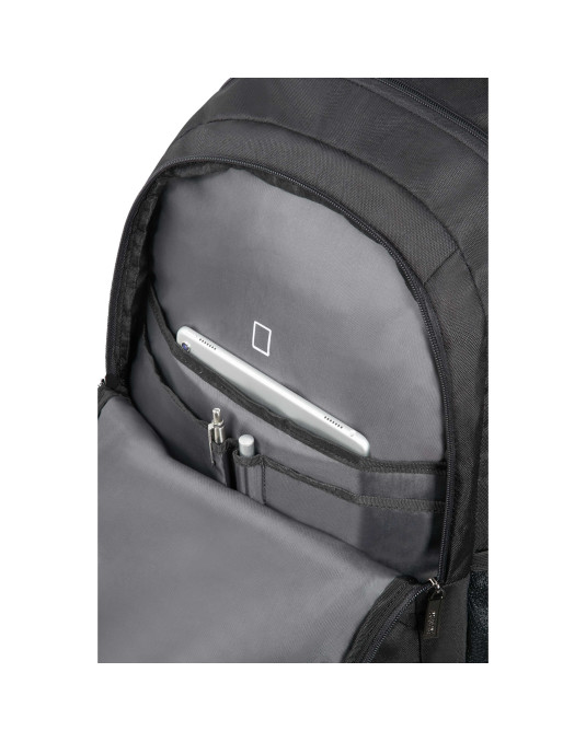 At Work Laptop Backpack  43.9cm/17.3&#8243; Black