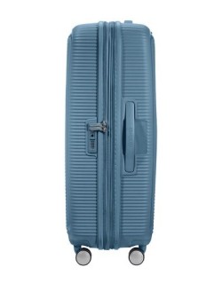 Soundbox 4-wheel 77cm large Spinner Expandable suitcase Bass Black